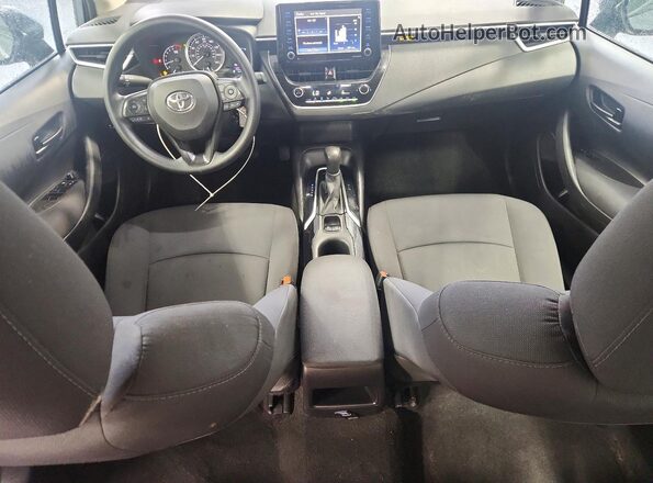 5YFEPMAE1NP366713 2022 TOYOTA COROLLA Blue Dashboard view