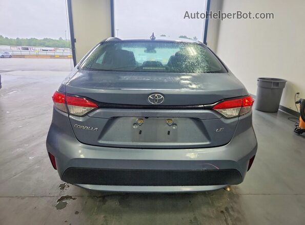 5YFEPMAE1NP366713 2022 TOYOTA COROLLA Blue Rear view