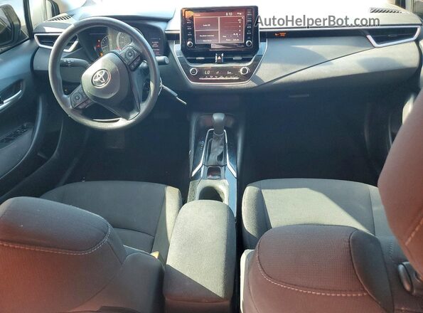 5YFEPMAE2MP176515 2021 TOYOTA COROLLA Silver წინა პანელის ხედი
