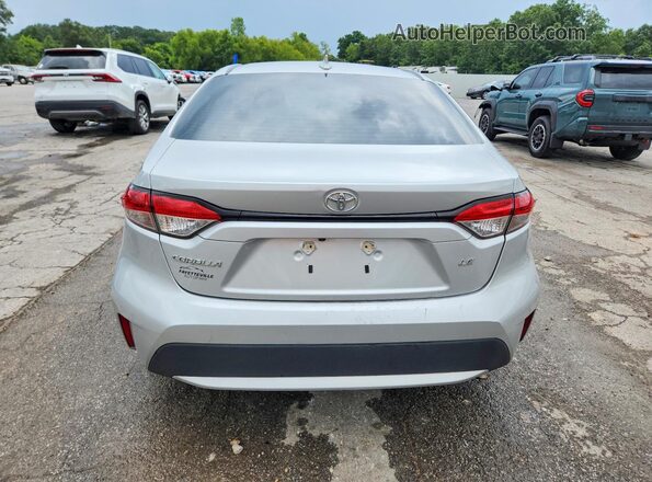 5YFEPMAE2MP176515 2021 TOYOTA COROLLA Silver უკანა ხედი