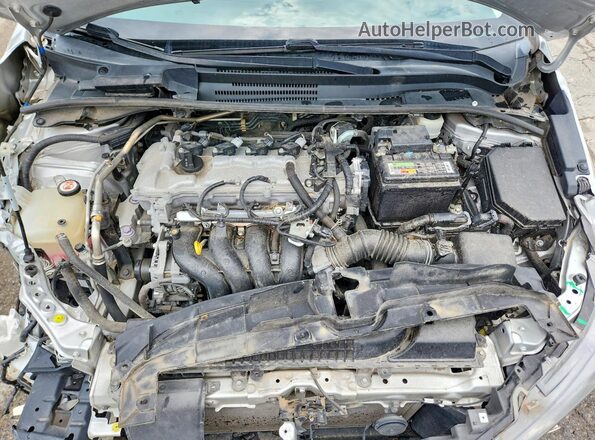 5YFEPMAE2MP176515 2021 TOYOTA COROLLA Silver უკანა სალონის ხედი