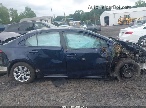 5YFEPMAE2MP183755 2021 TOYOTA COROLLA Синий Вид задней части салона