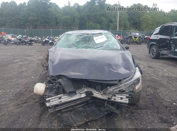 5YFEPMAE2MP183755 2021 TOYOTA COROLLA Синий Вид щитка приборов