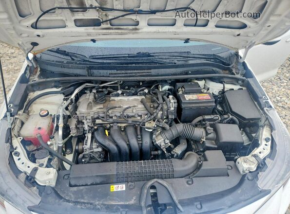 5YFEPMAE2MP184260 2021 TOYOTA COROLLA White Вид задньої частини салону