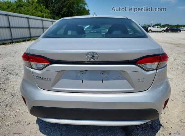 5YFEPMAE2MP191788 2021 TOYOTA COROLLA Silver Widok z tyłu