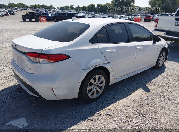 5YFEPMAE2MP192018 2021 TOYOTA COROLLA Белый Задняя правая четверть