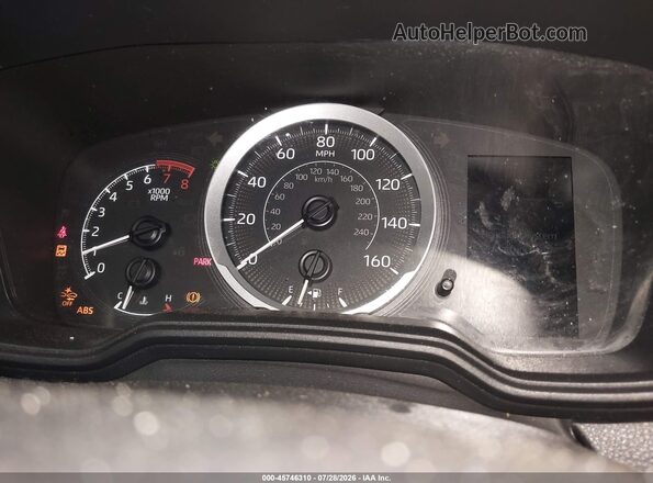 5YFEPMAE2MP222800 2021 TOYOTA COROLLA White უკანა სავარძლების ხედი