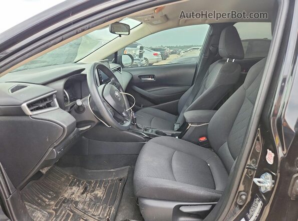 5YFEPMAE2MP240150 2021 TOYOTA COROLLA Black Front interior view