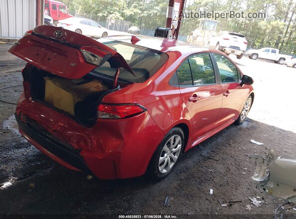 5YFEPMAE2MP264688 2021 TOYOTA COROLLA Red Tył prawy