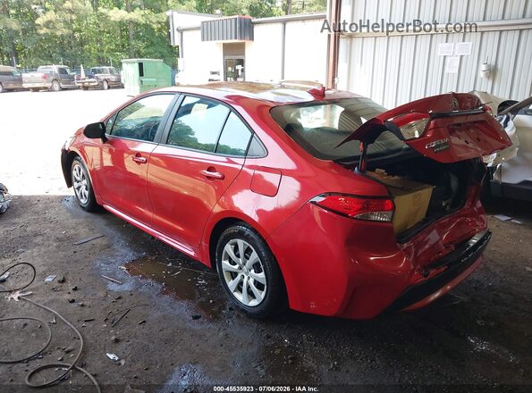 5YFEPMAE2MP264688 2021 TOYOTA COROLLA Red Tył lewy