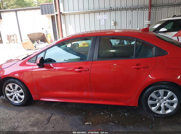5YFEPMAE2MP264688 2021 TOYOTA COROLLA Red Widok wnętrza 360 stopni