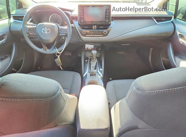5YFEPMAE2MP266943 2021 TOYOTA COROLLA Charcoal წინა პანელის ხედი