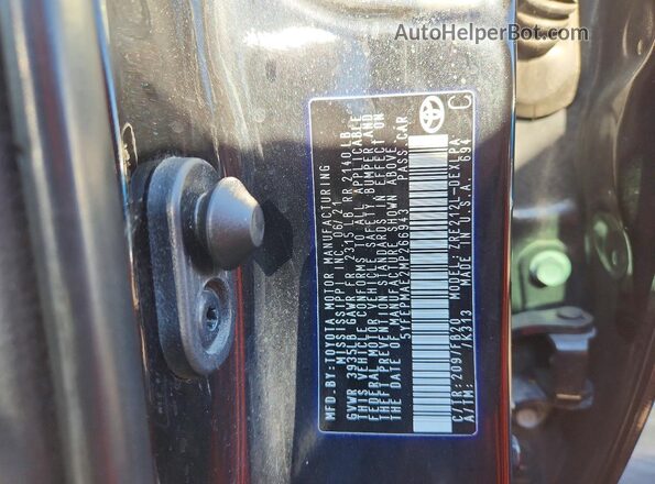 5YFEPMAE2MP266943 2021 TOYOTA COROLLA Charcoal ძრავის განყოფილების ხედი