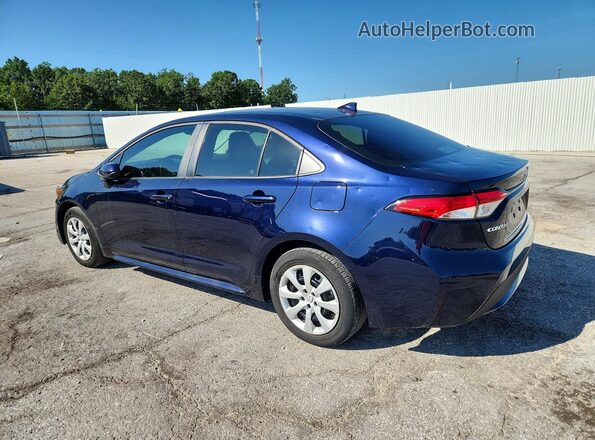5YFEPMAE2NP283467 2022 TOYOTA COROLLA Blue Trasero izquierdo