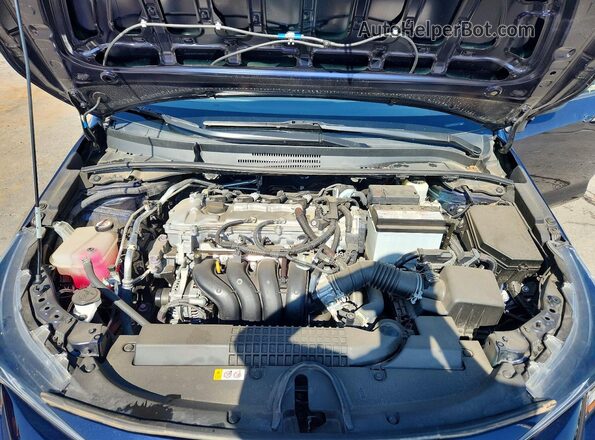 5YFEPMAE2NP283467 2022 TOYOTA COROLLA Blue Vista interior trasera