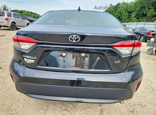 5YFEPMAE2NP307864 2022 TOYOTA COROLLA Black უკანა ხედი