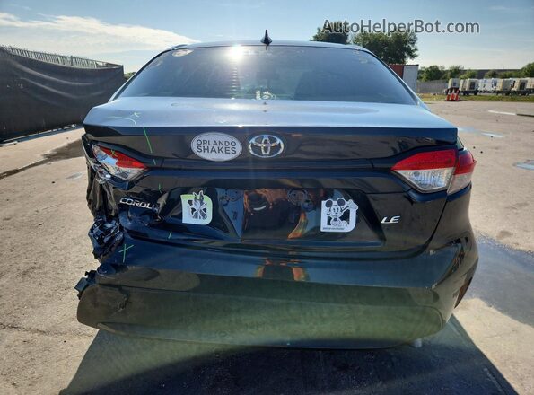 5YFEPMAE2NP334837 2022 TOYOTA COROLLA Black Հետևի տեսք