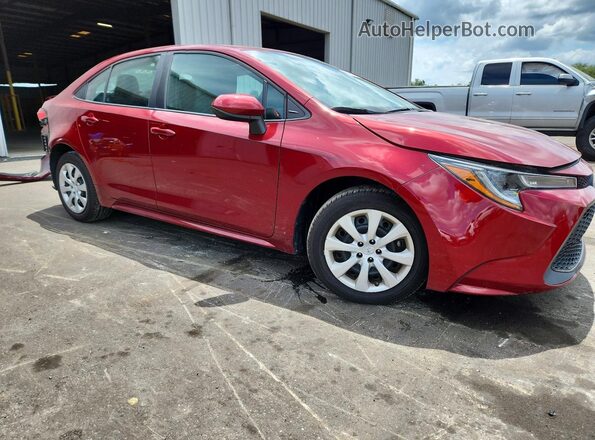 5YFEPMAE2NP371287 2022 TOYOTA COROLLA Burgundy Առջևի աջ