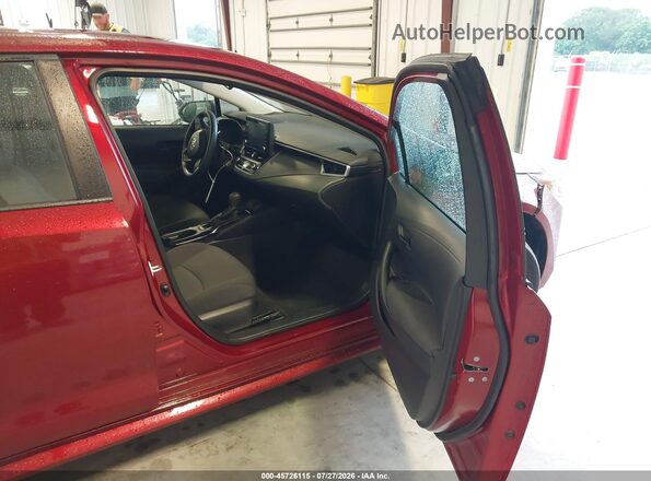 5YFEPMAE2NP380328 2022 TOYOTA COROLLA Burgundy წინა სალონის ხედი
