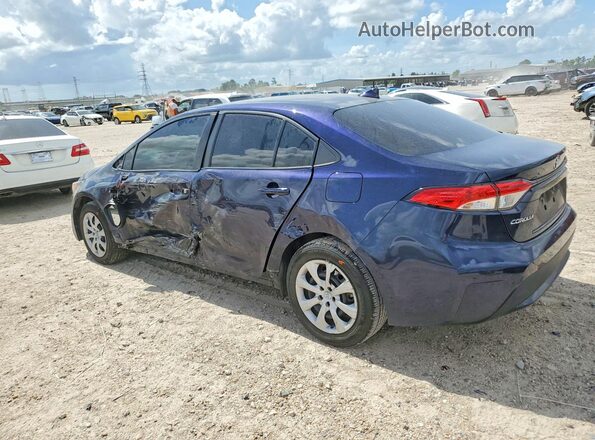 5YFEPMAE2NP389515 2022 TOYOTA COROLLA Blue Задня ліва чверть