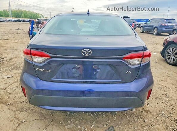 5YFEPMAE3MP155009 2021 TOYOTA COROLLA Blue Rear view