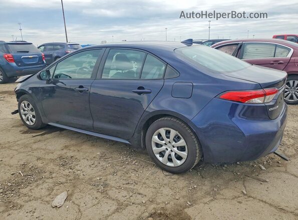 5YFEPMAE3MP155009 2021 TOYOTA COROLLA Blue Rear left