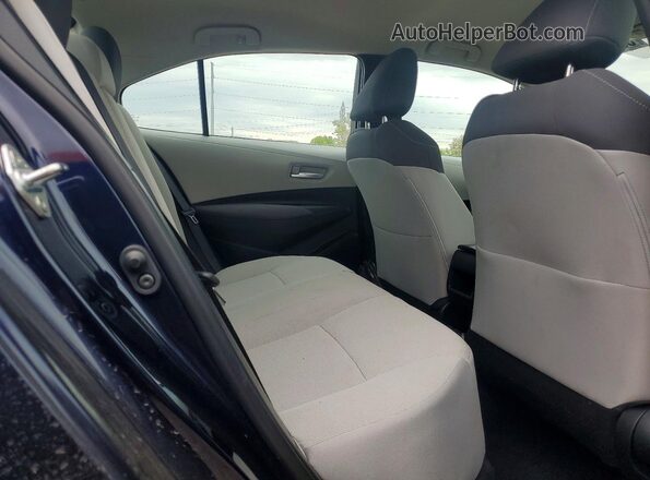 5YFEPMAE3MP155009 2021 TOYOTA COROLLA Blue Rear seats view