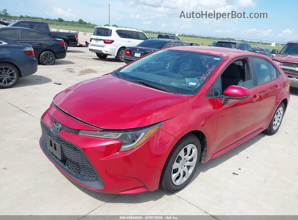 5YFEPMAE3MP178015 2021 TOYOTA COROLLA Красный Передняя левая четверть
