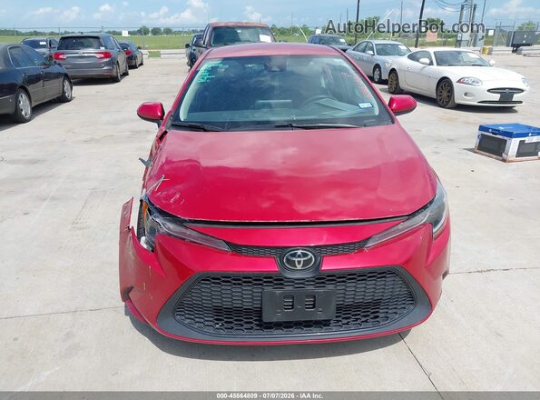 5YFEPMAE3MP178015 2021 TOYOTA COROLLA Красный Вид щитка приборов