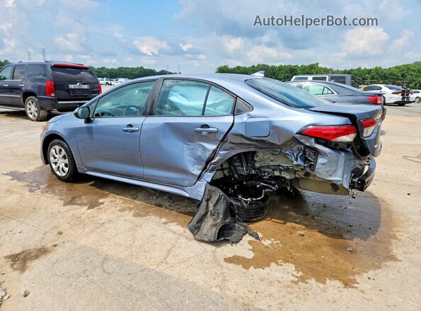 5YFEPMAE3MP186177 2021 TOYOTA COROLLA Teal Rear left