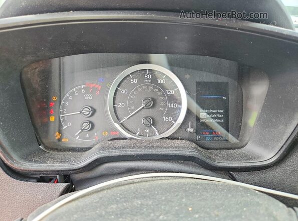 5YFEPMAE3MP186177 2021 TOYOTA COROLLA Teal Instrument cluster view
