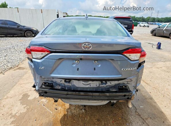 5YFEPMAE3MP186177 2021 TOYOTA COROLLA Teal Rear view