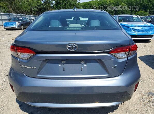 5YFEPMAE3MP188740 2021 TOYOTA COROLLA Blue Вид ззаду