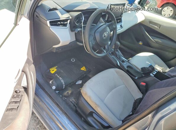 5YFEPMAE3MP188740 2021 TOYOTA COROLLA Blue Вид панелі приладів