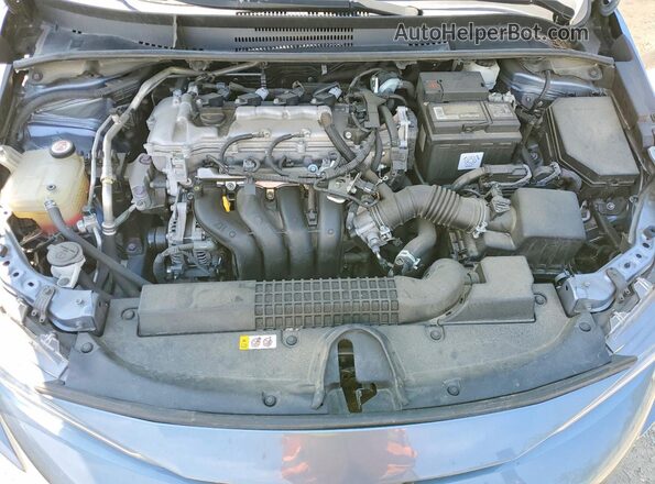 5YFEPMAE3MP188740 2021 TOYOTA COROLLA Blue Вид задньої частини салону