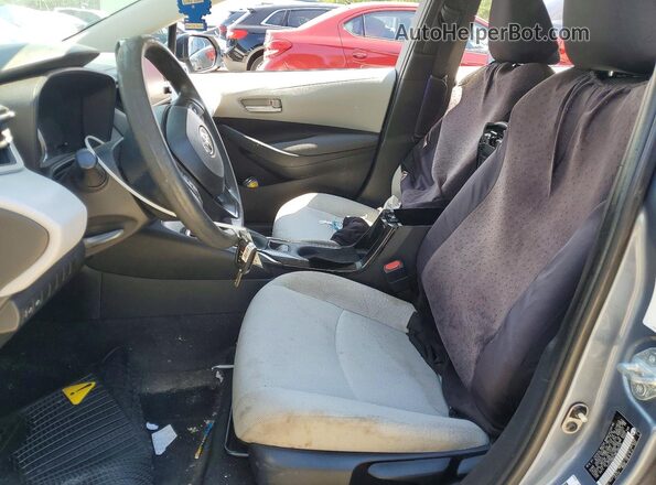5YFEPMAE3MP188740 2021 TOYOTA COROLLA Blue Вид салону спереду