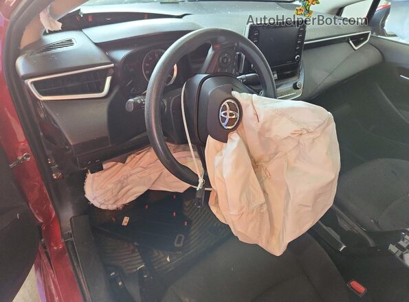 5YFEPMAE3MP214298 2021 TOYOTA COROLLA Red Dashboard view
