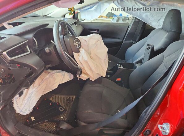 5YFEPMAE3MP214298 2021 TOYOTA COROLLA Red Front interior view
