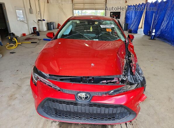 5YFEPMAE3MP214298 2021 TOYOTA COROLLA Red Front view