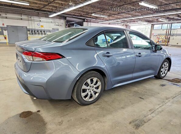 5YFEPMAE3MP214401 2021 TOYOTA COROLLA Gray Trasero derecho