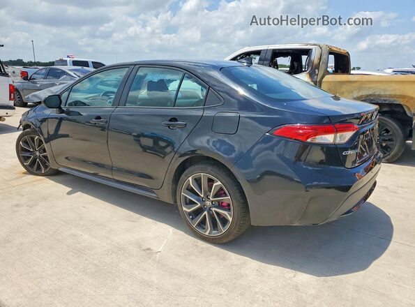 5YFEPMAE3MP232980 2021 TOYOTA COROLLA Black Tył lewy