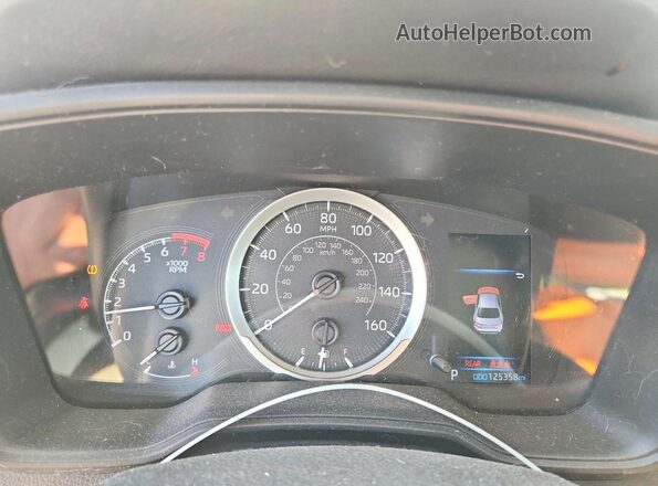5YFEPMAE3MP248208 2021 TOYOTA COROLLA White Instrument cluster view