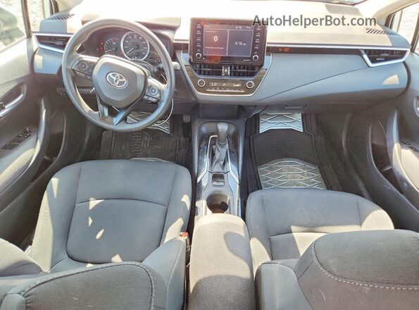 5YFEPMAE3MP248208 2021 TOYOTA COROLLA White Dashboard view
