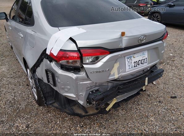 5YFEPMAE3MP249875 2021 TOYOTA COROLLA Silver Front view