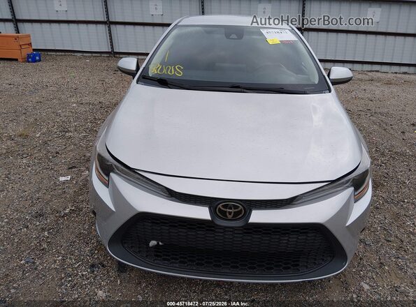 5YFEPMAE3MP249875 2021 TOYOTA COROLLA Silver Rear interior view