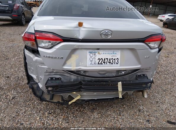 5YFEPMAE3MP249875 2021 TOYOTA COROLLA Silver Instrument cluster view