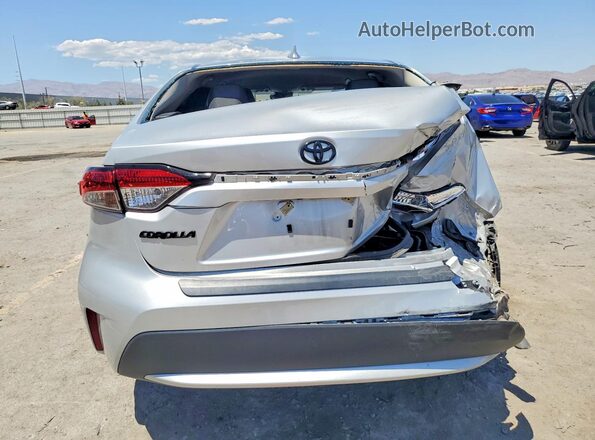 5YFEPMAE3MP253909 2021 TOYOTA COROLLA Silver Widok z tyłu