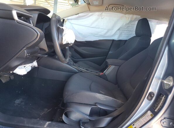 5YFEPMAE3NP275040 2022 TOYOTA COROLLA Gray Front interior view