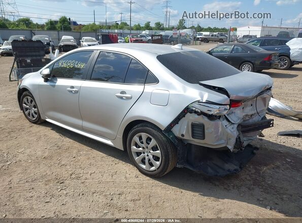5YFEPMAE3NP283901 2022 TOYOTA COROLLA Серебряный Задняя левая четверть
