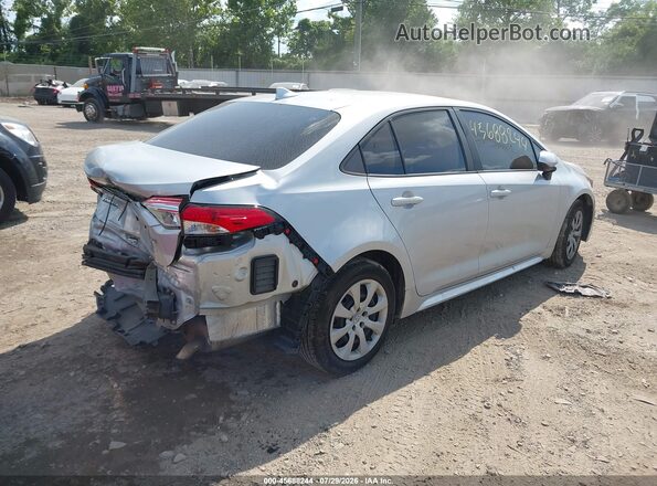 5YFEPMAE3NP283901 2022 TOYOTA COROLLA Серебряный Задняя правая четверть
